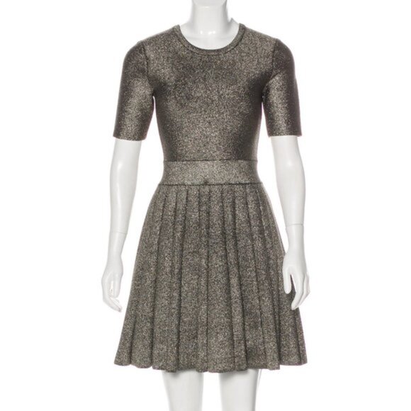 ALC Susanna Gold Metallic Dress - Picture 11 of 12